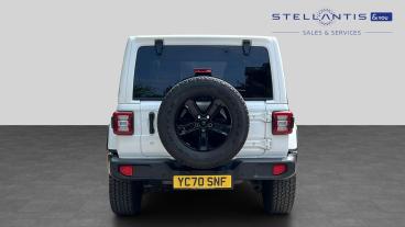 SPOTICAR Jeep Wrangler 2.0 Gme Night Eagle Auto 4wd Euro 6 (s/s) 4dr Used Car - Suv Petrol White - Stockport - 1200619508_4