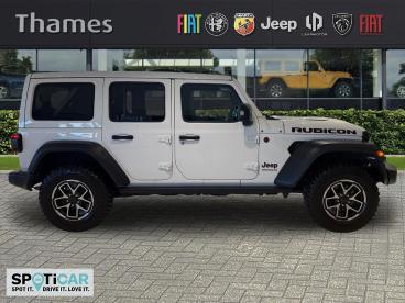SPOTICAR Jeep Wrangler 2.0 Gme Rubicon Auto 4wd Euro 6 (s/s) 4dr Used Car - Suv Petrol White - Slough - 600621648_2
