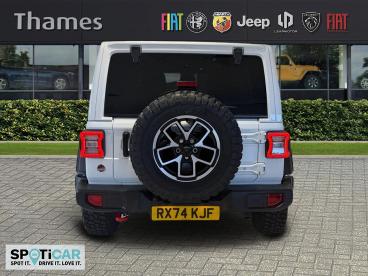 SPOTICAR Jeep Wrangler 2.0 Gme Rubicon Auto 4wd Euro 6 (s/s) 4dr Used Car - Suv Petrol White - Slough - 600621648_5