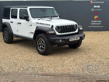 SPOTICAR Jeep Wrangler 2.0 Gme Rubicon Auto 4wd Euro 6 (s/s) 4dr Used Car - Suv Petrol White - Kings Lynn - 1200622209_1