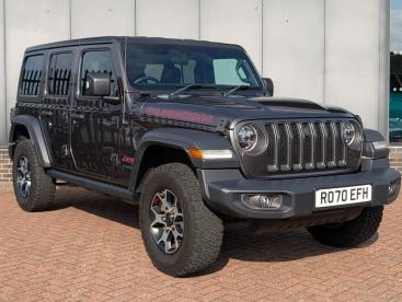 SPOTICAR Jeep Wrangler 2.0 Gme Rubicon Auto 4wd Euro 6 (s/s) 4dr Used Car - Suv Petrol Grey - Norwich - 1200623887_1