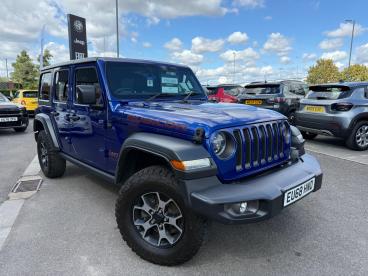 SPOTICAR Jeep Wrangler 2.0 Gme Rubicon Auto 4wd Euro 6 (s/s) 4dr Used Car - Suv Petrol Blue - Cheltenham - 1200627556_1