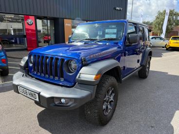 SPOTICAR Jeep Wrangler 2.0 Gme Rubicon Auto 4wd Euro 6 (s/s) 4dr Used Car - Suv Petrol Blue - Cheltenham - 1200627556_3
