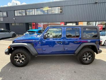 SPOTICAR Jeep Wrangler 2.0 Gme Rubicon Auto 4wd Euro 6 (s/s) 4dr Used Car - Suv Petrol Blue - Cheltenham - 1200627556_5