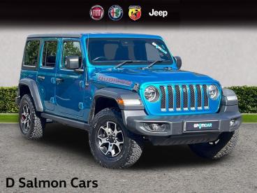 SPOTICAR Jeep Wrangler 2.0 Gme Rubicon Auto 4wd Euro 6 (s/s) 4dr Used Car - Suv Petrol Blue - Colchester - 1200631309_1