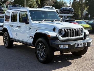 SPOTICAR Jeep Wrangler 2.0 Gme Sahara Auto 4wd Euro 6 (s/s) 4dr Used Car - Suv Petrol White - Leicester - 1200631382_1