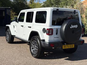 SPOTICAR Jeep Wrangler 2.0 Gme Sahara Auto 4wd Euro 6 (s/s) 4dr Used Car - Suv Petrol White - Leicester - 1200631382_4