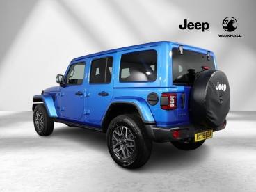 SPOTICAR Jeep Wrangler 2.0 Gme Sahara Auto 4wd Euro 6 (s/s) 4dr Used Car - Suv Petrol Blue - West Thurrock Grays - 1200633776_4