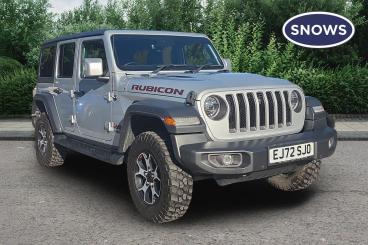 SPOTICAR Jeep Wrangler 2.0 Gme Rubicon Auto 4wd Euro 6 (s/s) 4dr Used Car - Suv Petrol Silver - Southampton - 1200633986_1