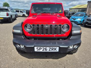 SPOTICAR Jeep Wrangler 2.0 Gme Rubicon Auto 4wd Euro 6 (s/s) 4dr Used Car - Suv Petrol Red - Forfar - 1200639404_2