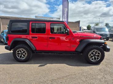 SPOTICAR Jeep Wrangler 2.0 Gme Rubicon Auto 4wd Euro 6 (s/s) 4dr Used Car - Suv Petrol Red - Forfar - 1200639404_4
