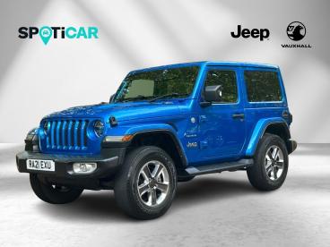 SPOTICAR Jeep Wrangler 2.0 Gme Sahara Auto 4wd Euro 6 (s/s) 2dr Used Car - Suv Petrol Blue - West Thurrock Grays - 1200642080_1