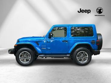 SPOTICAR Jeep Wrangler 2.0 Gme Sahara Auto 4wd Euro 6 (s/s) 2dr Used Car - Suv Petrol Blue - West Thurrock Grays - 1200642080_3