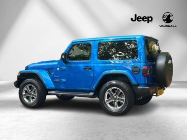 SPOTICAR Jeep Wrangler 2.0 Gme Sahara Auto 4wd Euro 6 (s/s) 2dr Used Car - Suv Petrol Blue - West Thurrock Grays - 1200642080_4