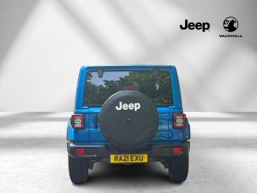 SPOTICAR Jeep Wrangler 2.0 Gme Sahara Auto 4wd Euro 6 (s/s) 2dr Used Car - Suv Petrol Blue - West Thurrock Grays - 1200642080_5
