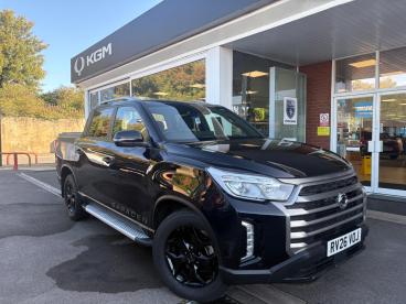 SPOTICAR Kgm Musso 2.2d Saracen Auto 4wd Euro 6 4dr Used Car - Commercial Vehicle Diesel Black - Salisbury - 500640955_1