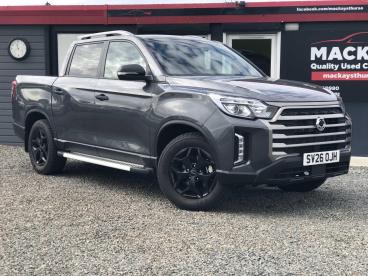 SPOTICAR Kgm Musso 2.2d Saracen Auto 4wd Euro 6 4dr Used Car - Pick-up Diesel Grey - Inverness - 1200641939_1