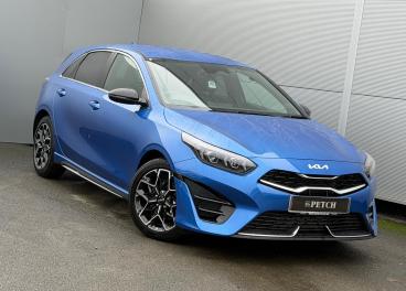 SPOTICAR Kia Ceed Cee-d 1.5 T-gdi Gt-line Euro 6 (s/s) 5dr Used Car - Saloon Petrol Blue - Darlington - 1200565975_2