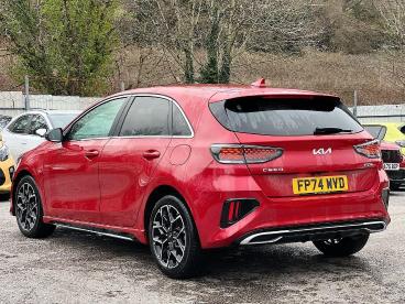 SPOTICAR Kia Ceed Cee-d 1.5 T-gdi Gt-line Euro 6 (s/s) 5dr Used Car - Saloon Petrol Red - Pontypridd - 1200580078_5