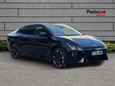 SPOTICAR Kia Ev4 81.4kwh Gt-line Fastback Auto 4dr Used Car - Saloon Electric Black - Sheffield - 1200637935_1