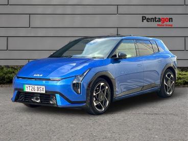 SPOTICAR Kia Ev4 81.4kwh Gt-line S Auto 5dr Used Car - Saloon Electric Blue - Sheffield - 1200637937_3