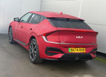 SPOTICAR Kia Ev6 84kwh Gt-line S Auto 5dr Used Car - Saloon Electric Red - Darlington - 1200570319_3