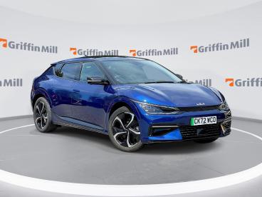 SPOTICAR Kia Ev6 77.4kwh Gt-line S Auto 5dr Used Car - Saloon Electric Blue - Pontypridd - 1200614589_1