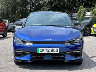 SPOTICAR Kia Ev6 77.4kwh Gt-line S Auto 5dr Used Car - Saloon Electric Blue - Pontypridd - 1200614589_2