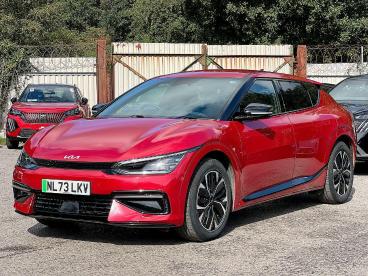 SPOTICAR Kia Ev6 77.4kwh Gt-line Auto 5dr Used Car - Saloon Electric Red - Pontypridd - 1200639674_3