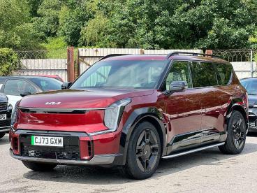 SPOTICAR Kia Ev9 99.8kwh Gt-line S Auto Awd 5dr (7 Seat) Used Car - Suv Electric Red - Pontypridd - 1200548721_3