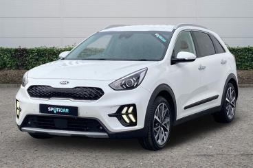 SPOTICAR Kia Niro 1.6 Gdi 3 Dct Euro 6 (s/s) 5dr Used Car - Suv Hybrid White - Cannock - 1200552596_2