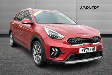 SPOTICAR Kia Niro 1.6 Gdi 3 Dct Euro 6 (s/s) 5dr Used Car - Suv Hybrid Red - Gloucester - 1200560615_1