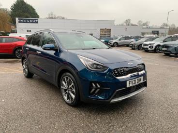 SPOTICAR Kia Niro 1.6 Gdi 4 Dct Euro 6 (s/s) 5dr Used Car - Suv Hybrid Blue - Rugby - 1200576019_1