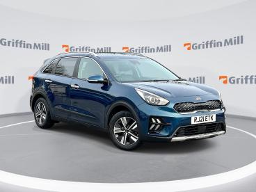SPOTICAR Kia Niro 1.6 Gdi 2 Dct Euro 6 (s/s) 5dr Used Car - Suv Hybrid Blue - Pontypridd - 1200578695_1