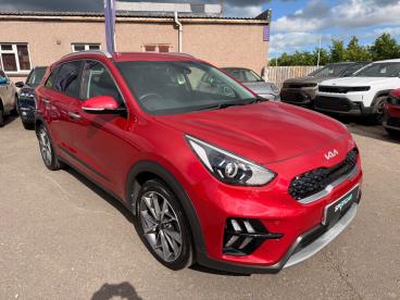 SPOTICAR Kia Niro 1.6 Gdi 3 Dct Euro 6 (s/s) 5dr Used Car - Suv Hybrid Red - Forfar - 1200613804_1