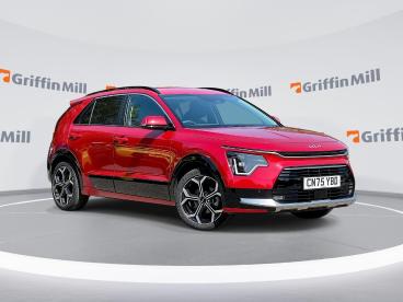 SPOTICAR Kia Niro 1.6h Gdi 3 Dct Euro 6 (s/s) 5dr Used Car - Suv Hybrid Red - Pontypridd - 1200619583_1