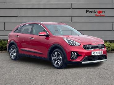 SPOTICAR Kia Niro 1.6 Gdi Connect Dct Euro 6 (s/s) 5dr Used Car - Suv Hybrid Red - Sheffield - 1200633011_1