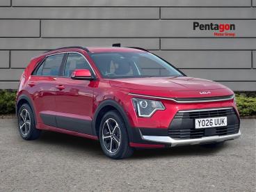 SPOTICAR Kia Niro 1.6 Gdi 11.1kwh 2 Dct Euro 6 (s/s) 5dr Used Car - Suv Plug-in Hybrid Red - Sheffield - 1200633018_1