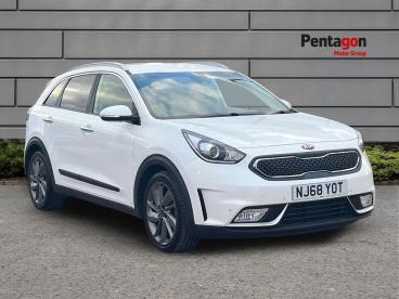 SPOTICAR Kia Niro 1.6h Gdi 3 Dct Euro 6 (s/s) 5dr ( 16in Alloy) Used Car - Suv Hybrid White - Nottingham - 1200640248_1