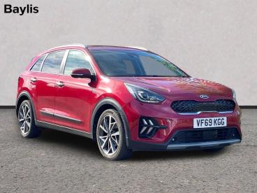 SPOTICAR Kia Niro 1.6 Gdi 4 Dct Euro 6 (s/s) 5dr Used Car - Suv Hybrid Red - Gloucester - 1200642570_1