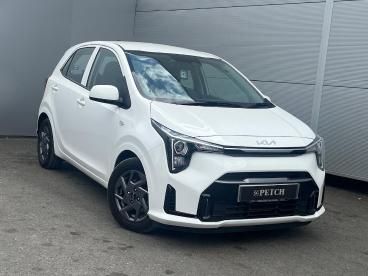 SPOTICAR Kia Picanto 1.0 2 Euro 6 (s/s) 5dr Used Car - City Car Petrol White - Darlington - 1200535505_1