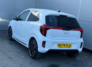 SPOTICAR Kia Picanto 1.0 Gt-line Euro 6 (s/s) 5dr Used Car - City Car Petrol White - Darlington - 1200538473_4