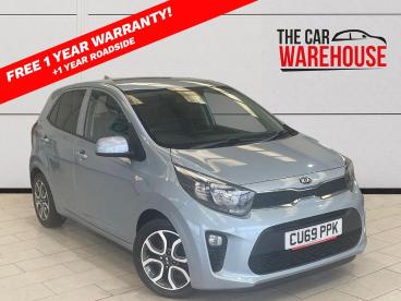 SPOTICAR Kia Picanto 1.0 Wave 5dr Used Car - City Car Petrol Blue - Bridgend - 1200545570_1