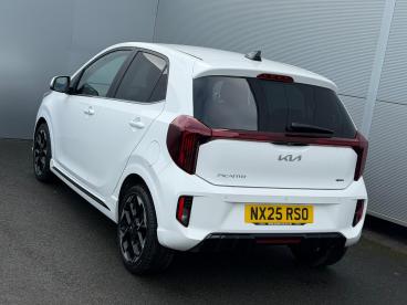 SPOTICAR Kia Picanto 1.2 Gt-line S Amt Euro 6 (s/s) 5dr Used Car - City Car Petrol White - Darlington - 1200548167_3