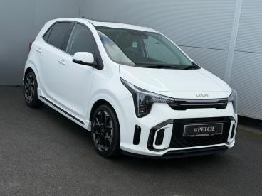 SPOTICAR Kia Picanto 1.2 Gt-line S Amt Euro 6 (s/s) 5dr Used Car - City Car Petrol White - Darlington - 1200548167_5