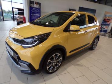 SPOTICAR Kia Picanto 1.0 Dpi X-line S Amt Euro 6 (s/s) 5dr Used Car - City Car Petrol Yellow - Ashington - 1200548446_2