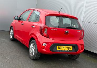 SPOTICAR Kia Picanto 1.0 2 Euro 6 (s/s) 5dr Used Car - City Car Petrol Red - Darlington - 1200552834_3