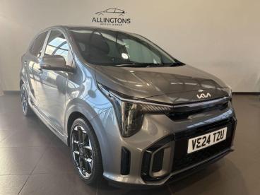SPOTICAR Kia Picanto 1.0 Gt-line Euro 6 (s/s) 5dr Used Car - City Car Petrol Grey - Ashington - 1200561130_1