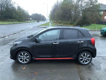 SPOTICAR Kia Picanto 1.0 T-gdi Gt-line S Euro 6 (s/s) 5dr Used Car - City Car Petrol Black - Swansea - 1200561282_4