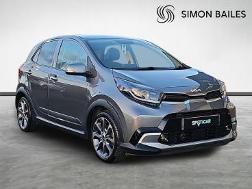 SPOTICAR Kia Picanto 1.0 Dpi X-line S Amt Euro 6 (s/s) 5dr Used Car - City Car Petrol Grey - Stockton On Tees - 1200561983_1